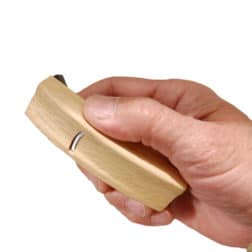 木型 豆内丸反り鉋 裏金付き ２４ｍｍ 包春