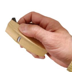 木型 豆内丸反り鉋 裏金無し １８ｍｍ 包春