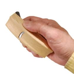 木型 豆内丸反り鉋 裏金付き ３６ｍｍ 包春