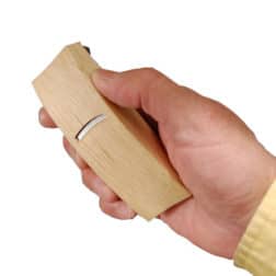 木型 豆内丸反り鉋 裏金無し ２４ｍｍ 包春