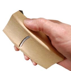 木型 豆内丸反り鉋 裏金無し ３６ｍｍ 包春