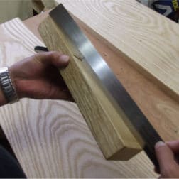 鉋台下端ゲージ