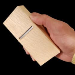 木型 豆平鉋 裏金無し４２ｍｍ 包春