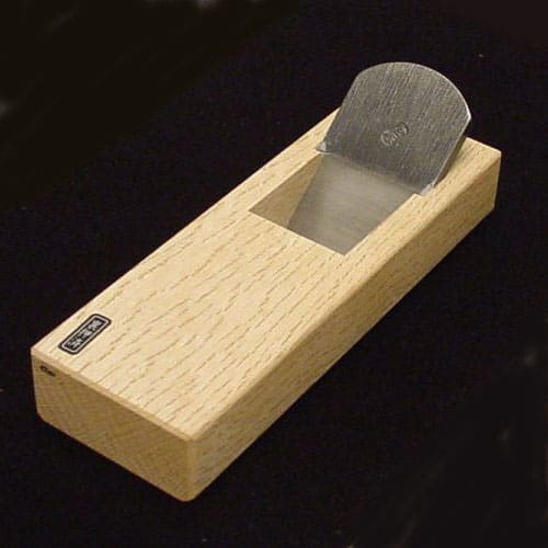 豆平鉋 白樫 裏金無し42Mm 包春 23 豆平鉋 白樫 裏金無し42mm 包春