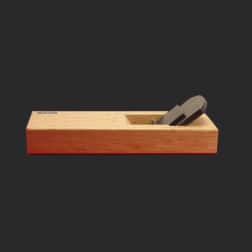 豆平鉋 赤樫 裏金付き３６ｍｍ 包春