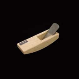 木型豆反り台鉋 裏金無し１８ｍｍ 包春