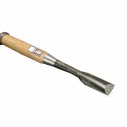 彫刻鑿 極淺丸 ２１ｍｍ 正道作